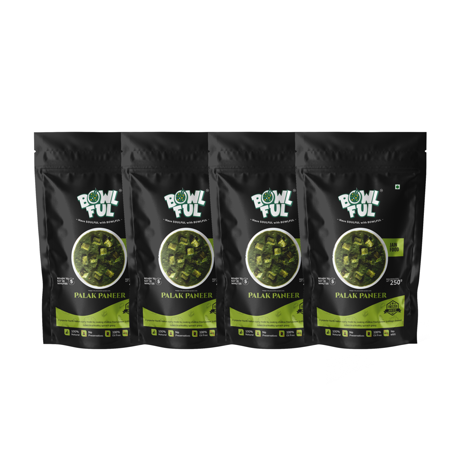 Palak Paneer Jain Pack Of 4