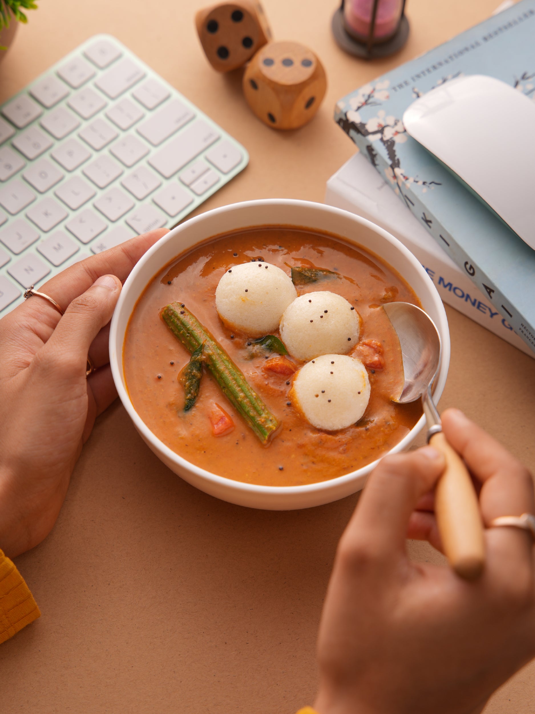 Idli Sambar Cup