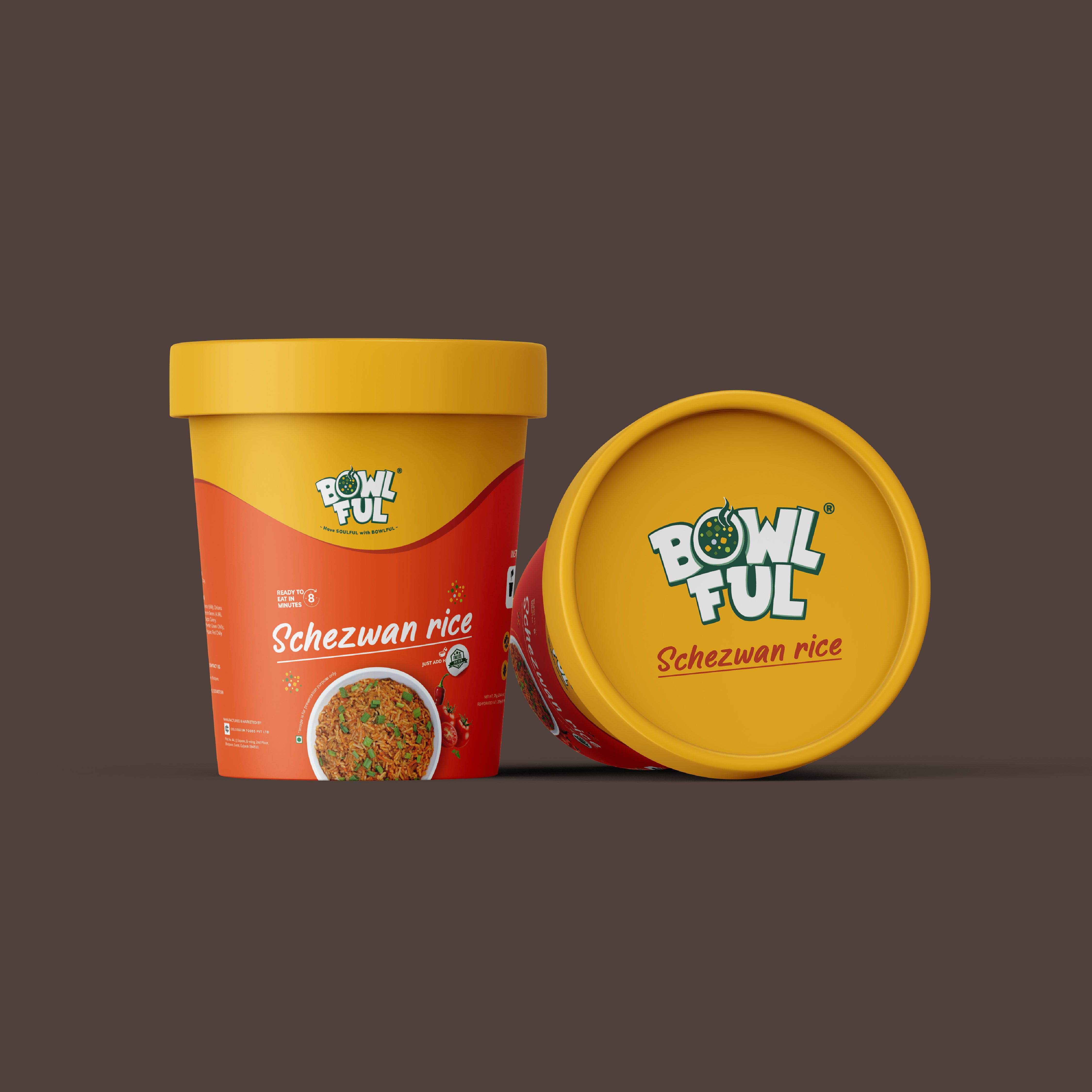 Schezwan Rice Cup