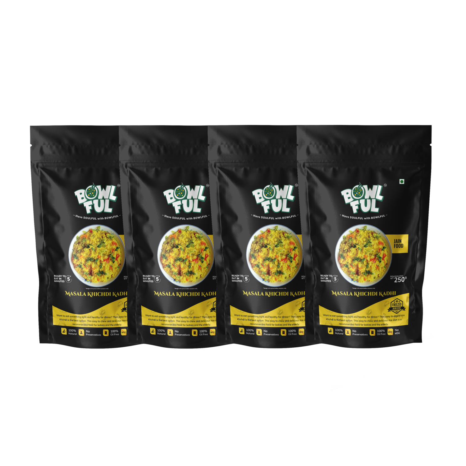 Masala Khichadi Kadhi Jain Pack Of 4