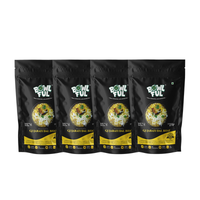 Gujarati Dal Bhat Pack Of 4
