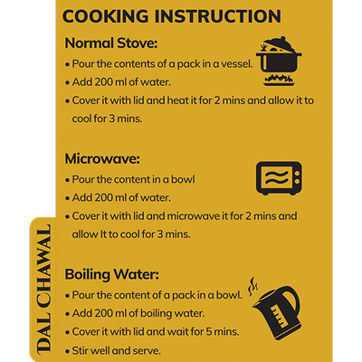 Dal Chawal Pack Of 4