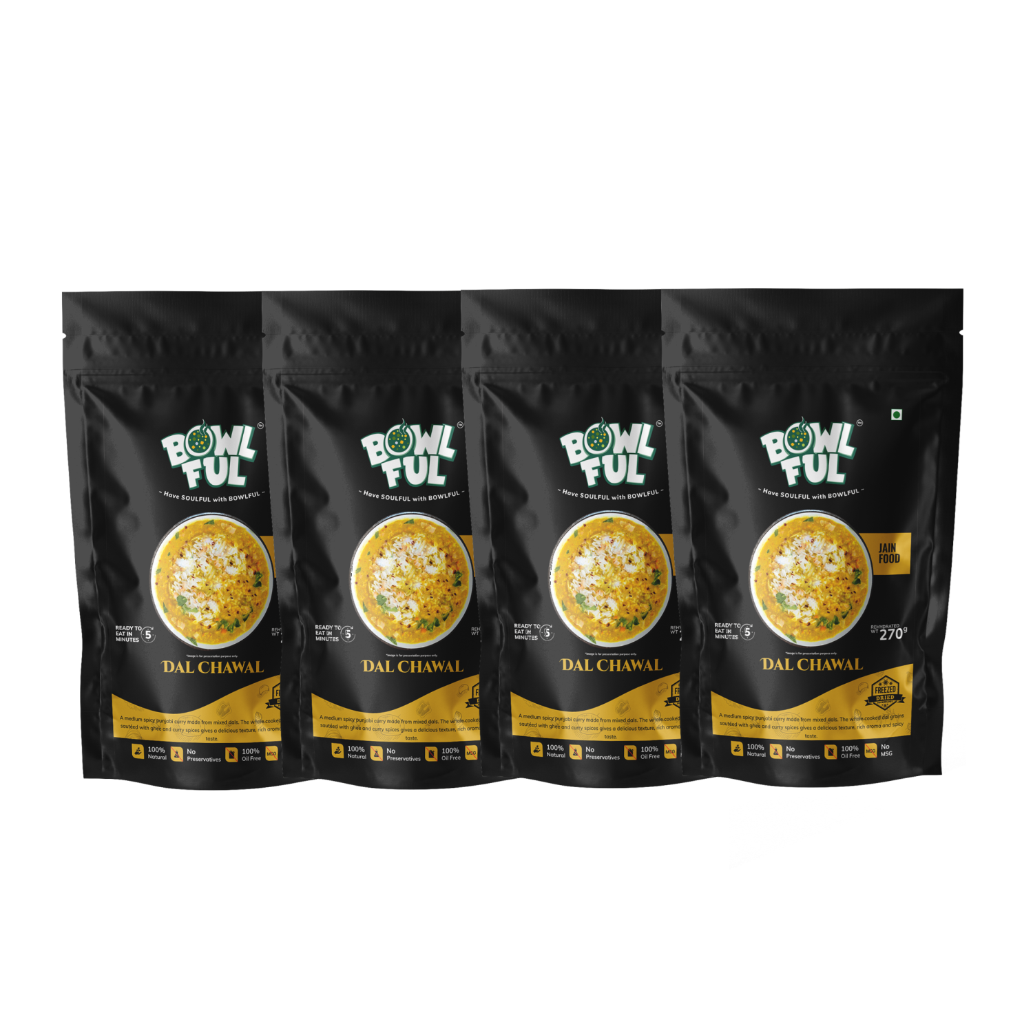 Dal Chawal Jain Pack Of 4