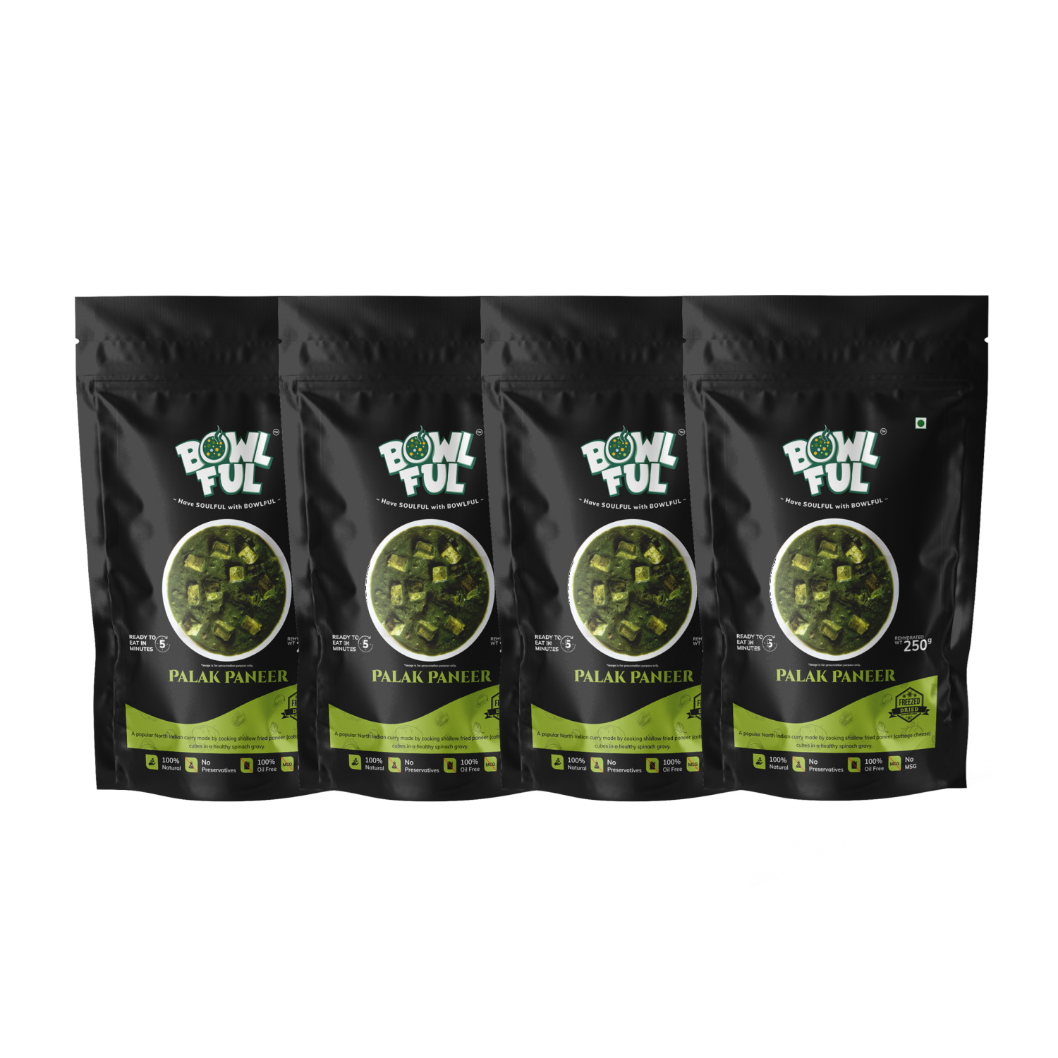 Palak Paneer Pack Of 4