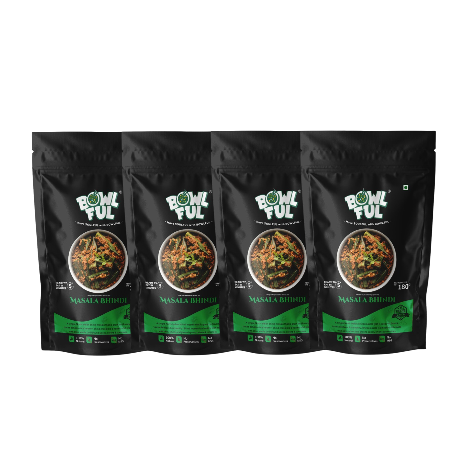 Masala Bhindi Pack Of 4