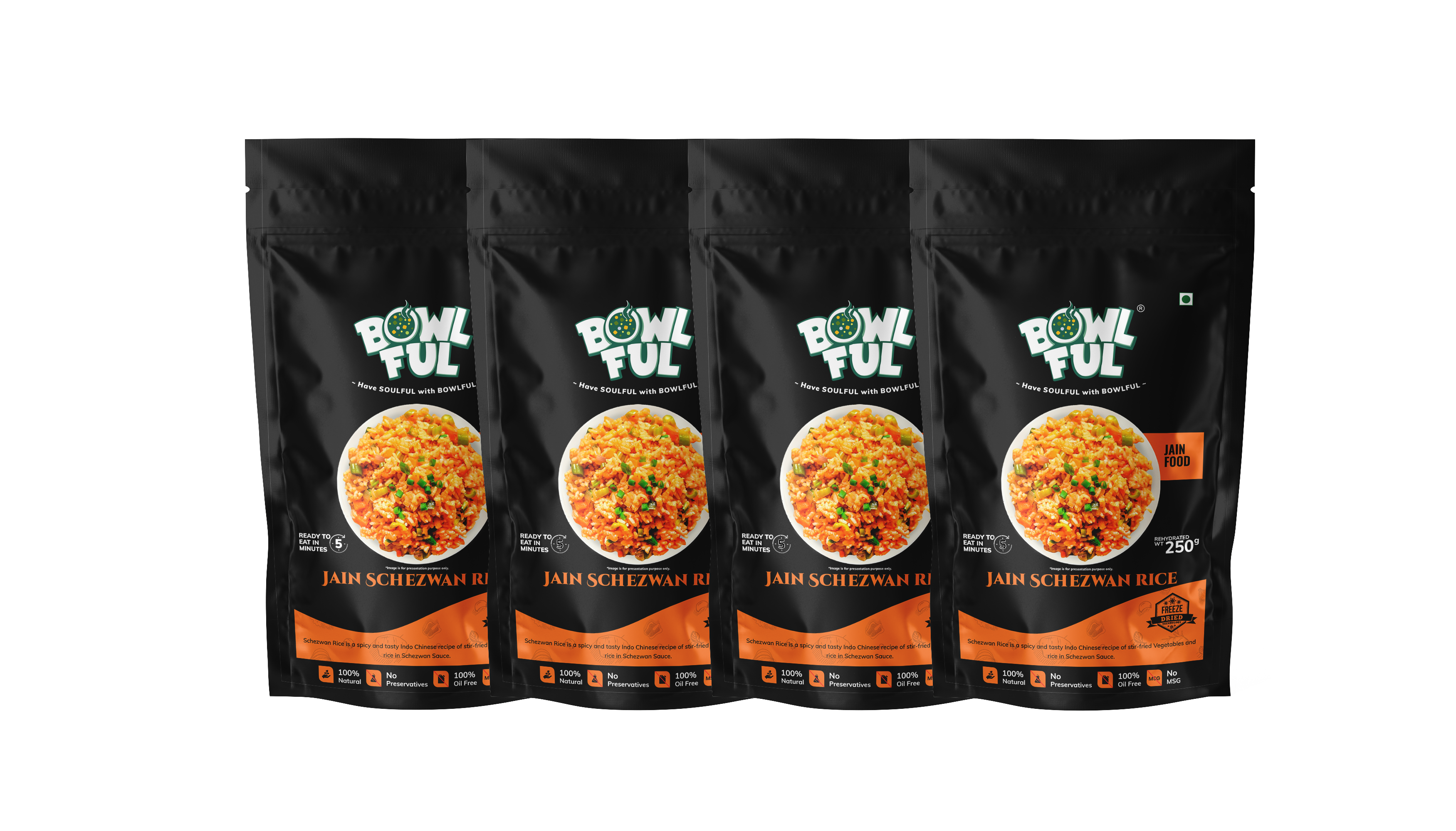 Schezwan Rice Jain Pack Of 4