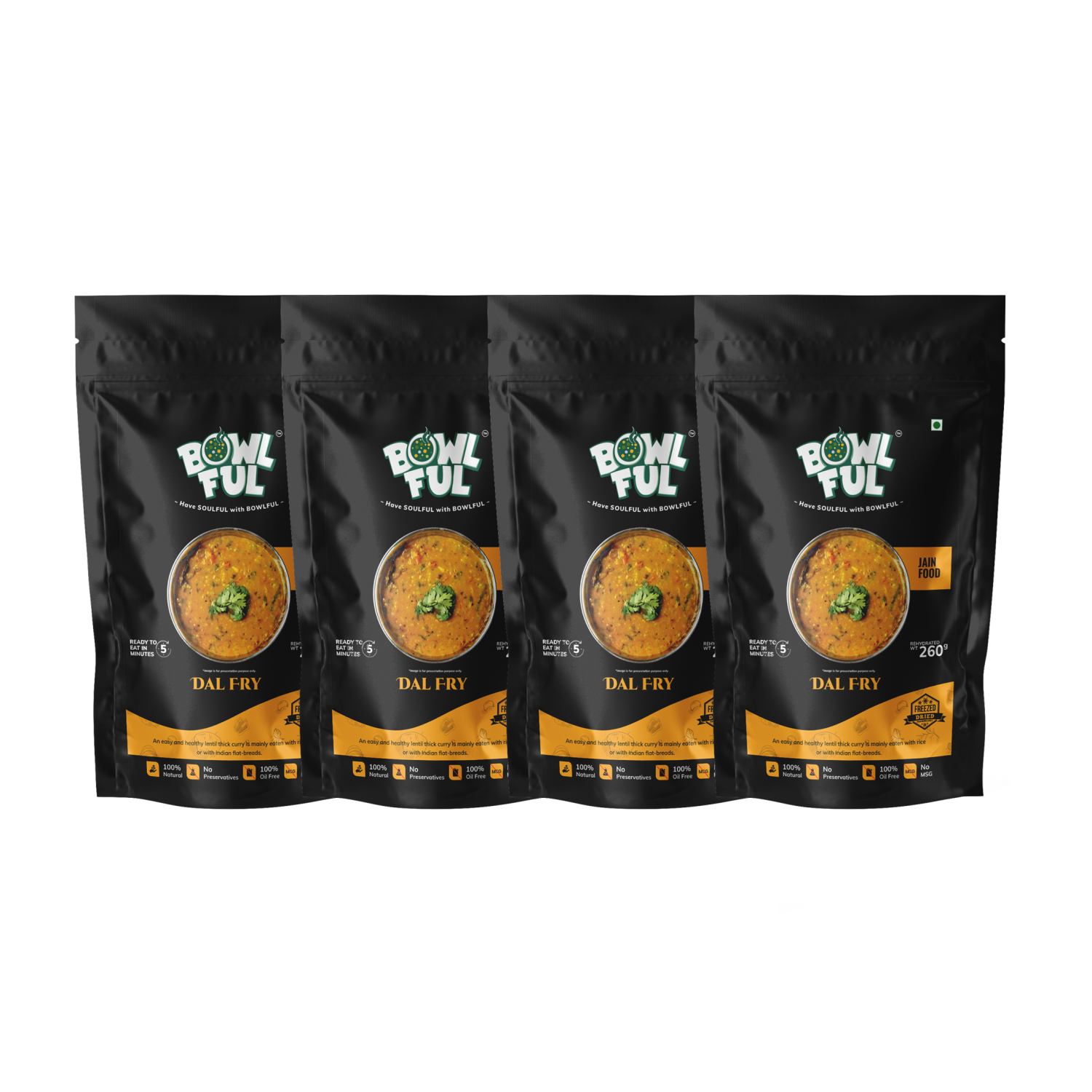 Dal Fry Jain Pack Of 4