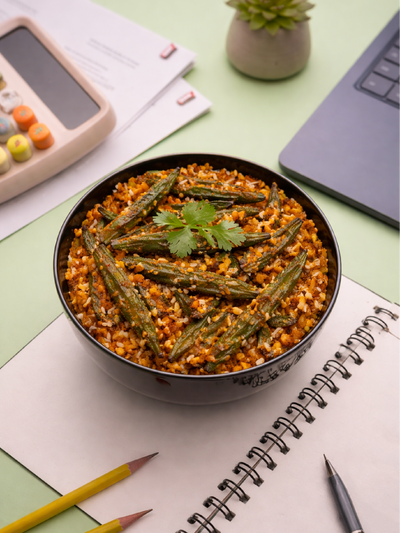 Jain Masala Bhindi