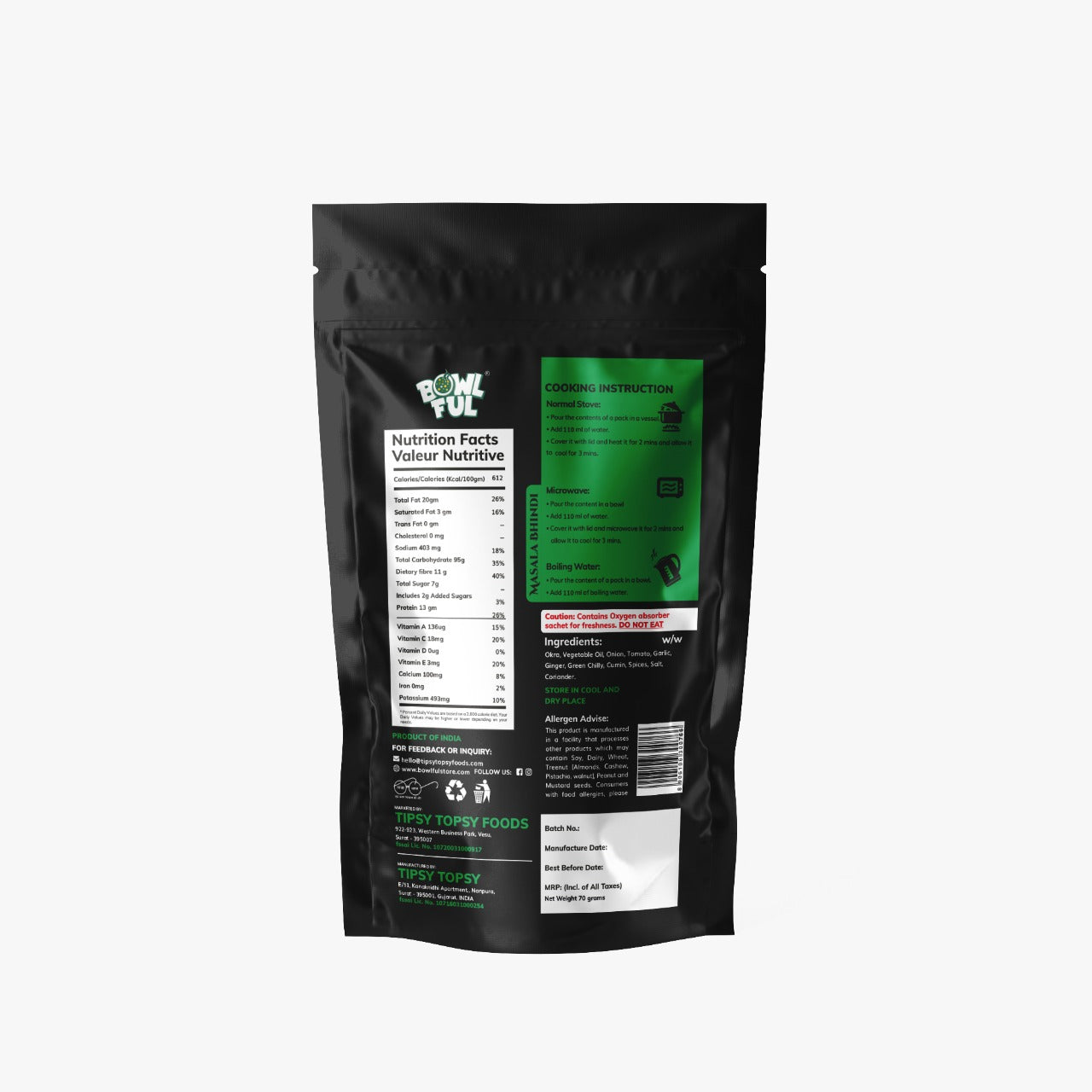Masala Bhindi Pack Of 4