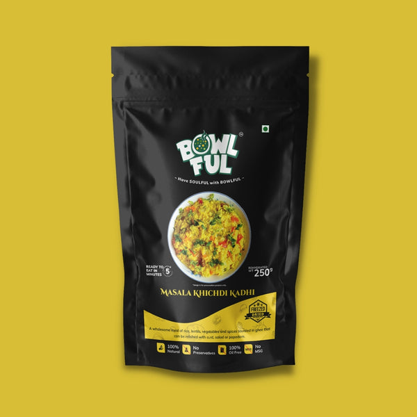 Masala Khichdi Kadhi
